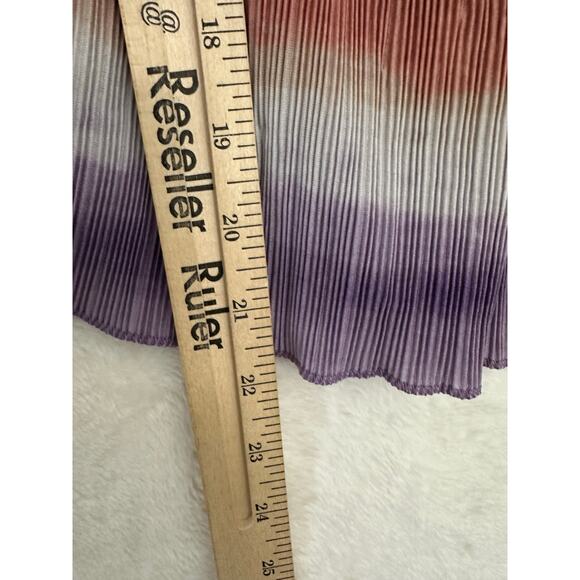 Madewell Pleated Cami Top S Flowy Beachy Relaxed Stripe - Picture 5 of 8